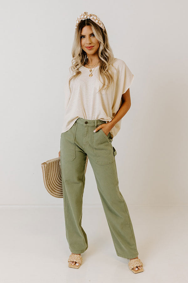 Just USA The Nyla Cargo Pants Image - 5