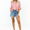 Central Avenue Sweetness Top In Pink Image - 1