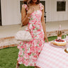 Serenity Song Floral Midi Image - 1