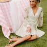 Radiant Reflections Mini Dress In Seafoam Image - 1