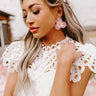 Paradise Dreaming Earrings In Pink Image - 1