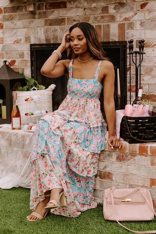 Coastal Charm Tiered Maxi Image - 2