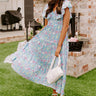 Caribbean Dreaming Floral Midi Image - 1