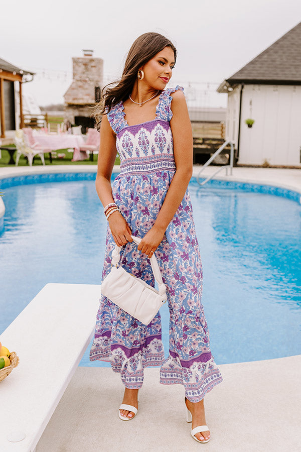 Island Bay Breeze Smocked Jumpsuit Image - 2
