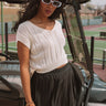 Moonlit Bay Knit Top In Ivory Image - 1