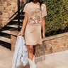 Cowboy Mineral Wash T-Shirt Dress Image - 1