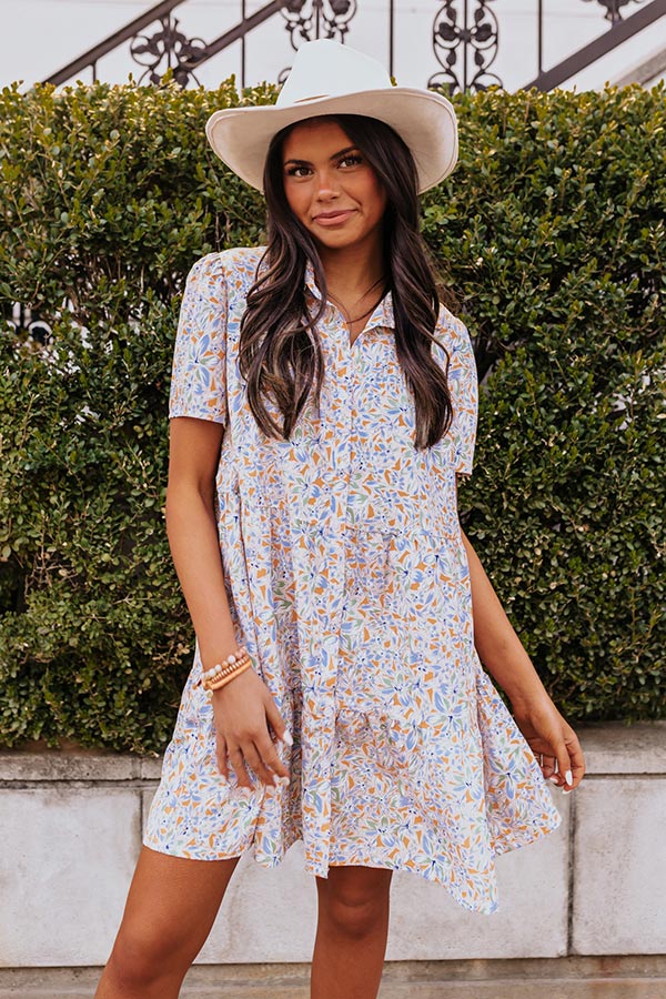 Coastal Bliss Shift Dress Image - 2