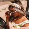 Angelic Aura Embellished Headband In Cream Image - 1