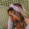 Celestial Charm Embellished Headband In Lavender Image - 1