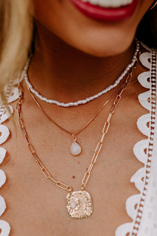 Celestial Charm Layered Necklace Image - 1