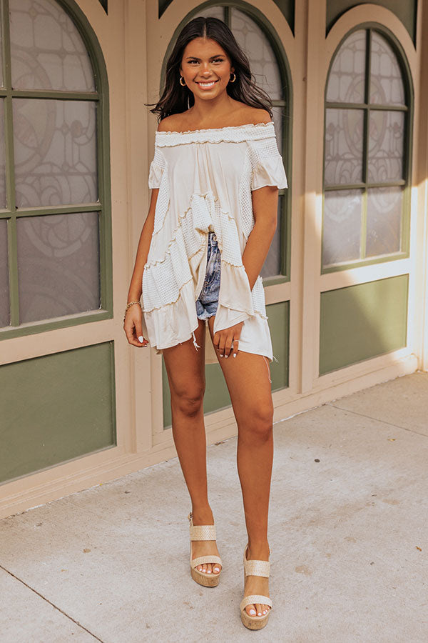 Stay Beautiful Knit Shift Tunic Image - 2