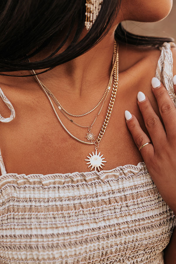 Divine Delight Layered Necklace Image - 2