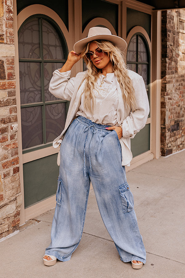 Cozumel Adventures High Waist Trousers Curves Image - 5
