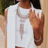 Divine Spark Necklace In Silver Image - 1