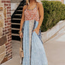 Waiting For A Sign Embroidered Maxi Image - 1