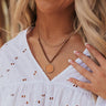 Heavenly Hues Necklace In Brown Image - 1