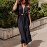 Upper East Oasis Front Tie Midi Image - 1
