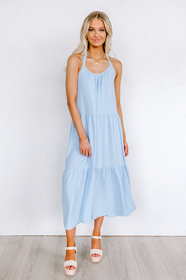 Pulling It Together Midi In Sky Blue Image - 1