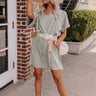 Shoreline Serenade Shift Dress In Pear Image - 1