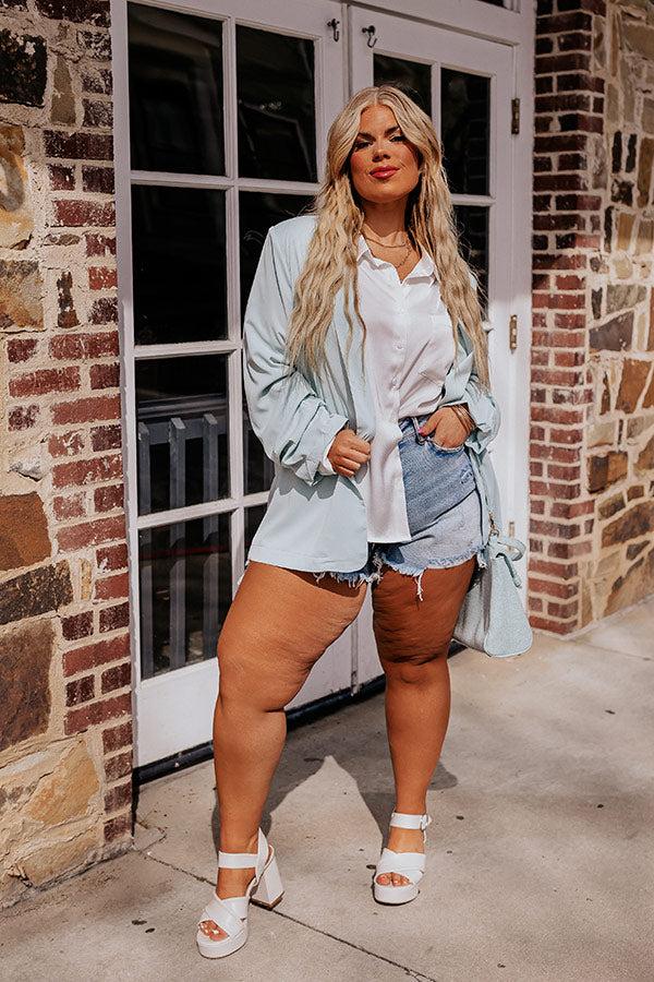 Parisian Promenade Blazer In Limpet Shell Curves Image - 2