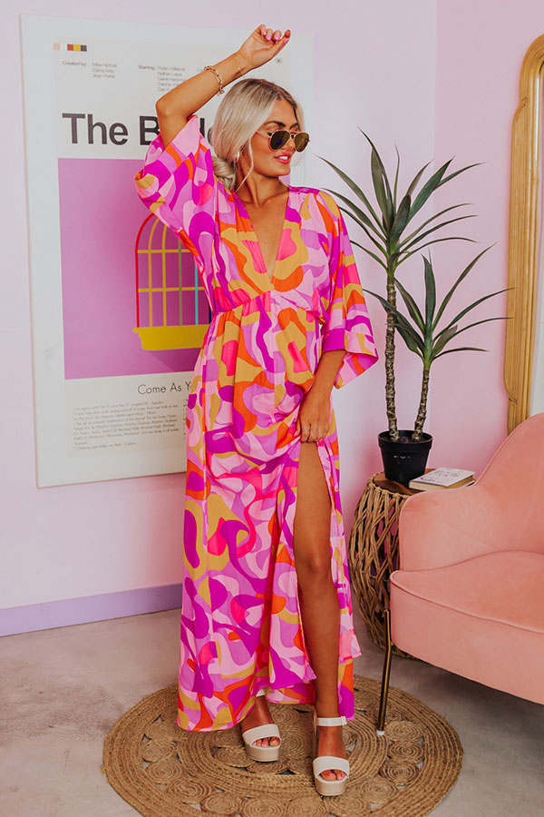 Rhythmic Rhapsody Maxi in Pink Image - 1