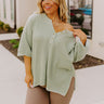 Joyful Journeys Knit Top In Limpet Shell Curves Image - 1