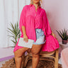 Remarkably Beautiful Shift Tunic In Hot Pink Curves Image - 1