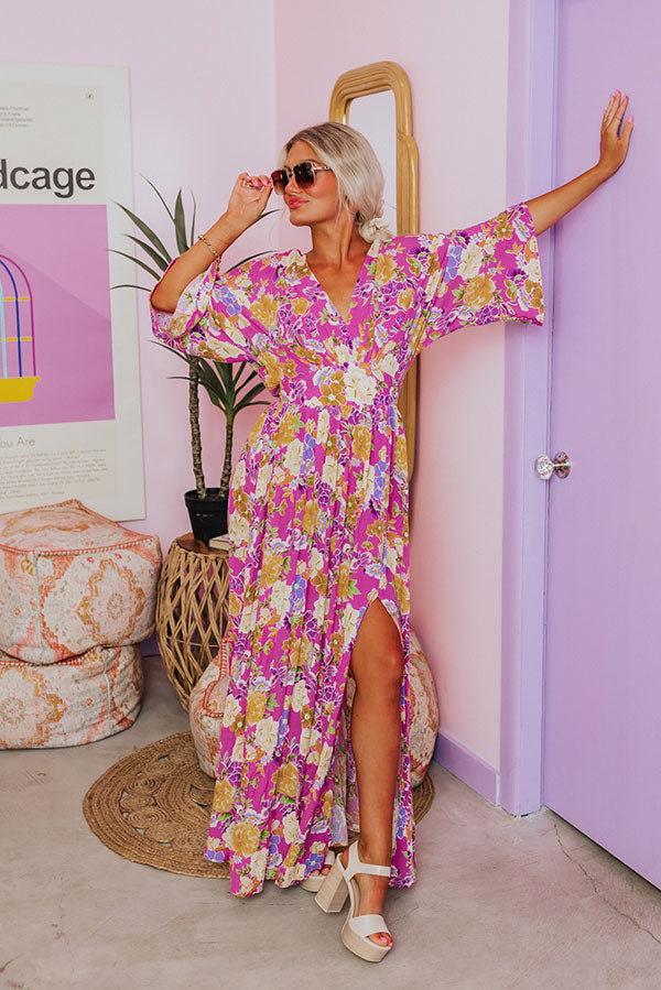 Stay Beautiful Floral Maxi Image - 1