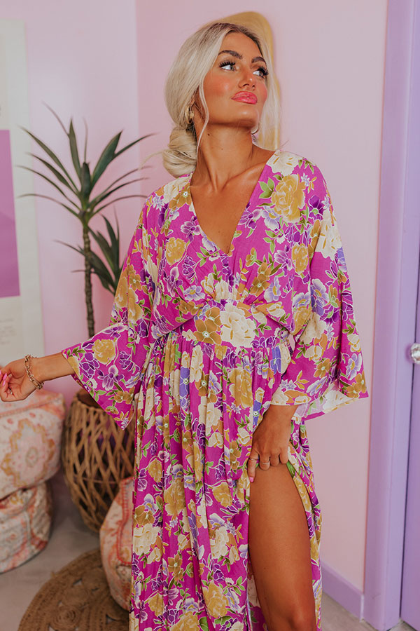 Stay Beautiful Floral Maxi Image - 2