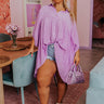 Remarkably Beautiful Shift Tunic In Lavender Curves Image - 1