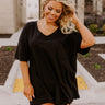 The It Crowd Shift Tee In Black Curves Image - 1