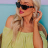 Rule The Runway Sunnies in Tortoiseshell Image - 1