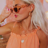 Rule The Runway Sunnies in Peach Image - 1