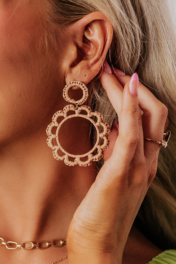Caribbean Dreaming Earrings in Mocha