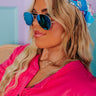 Sunny Forecast Aviators in Blue Image - 1