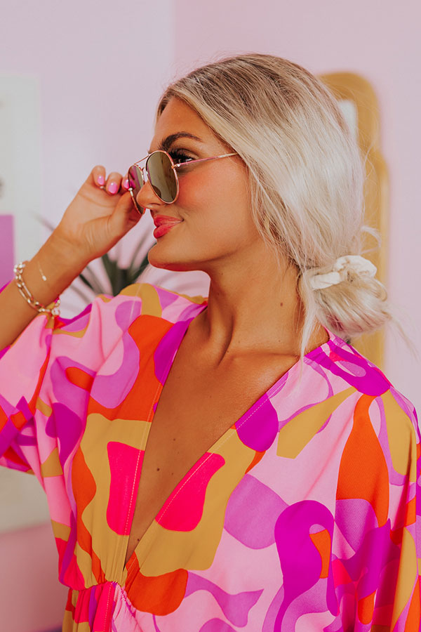 Sunny Forecast Aviators in Purple Image - 2