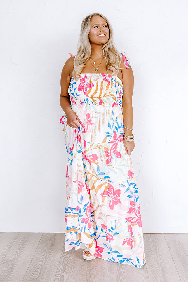 Every Effort Floral Maxi Curves Image - 2