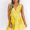 Stay Sweet Ruffle Romper In Lime Punch Image - 1