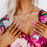 Champagne With A View Lariat Necklace Image - 1
