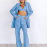 Star of The Show High Waist Rhinestone Trousers Image - 1