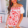 Vacay Needed Embroidered Top Image - 1