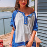 Modern Day Dreamer Top in Blue Image - 1