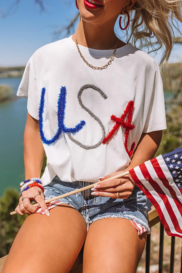 Across The USA Shift Tee Image - 1