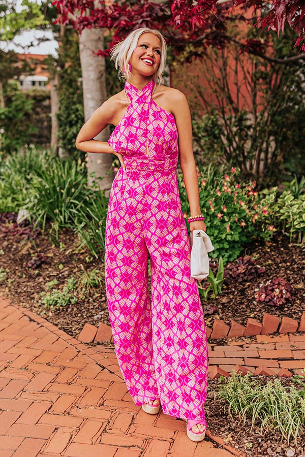 Powerful Love Halter Jumpsuit Image - 1