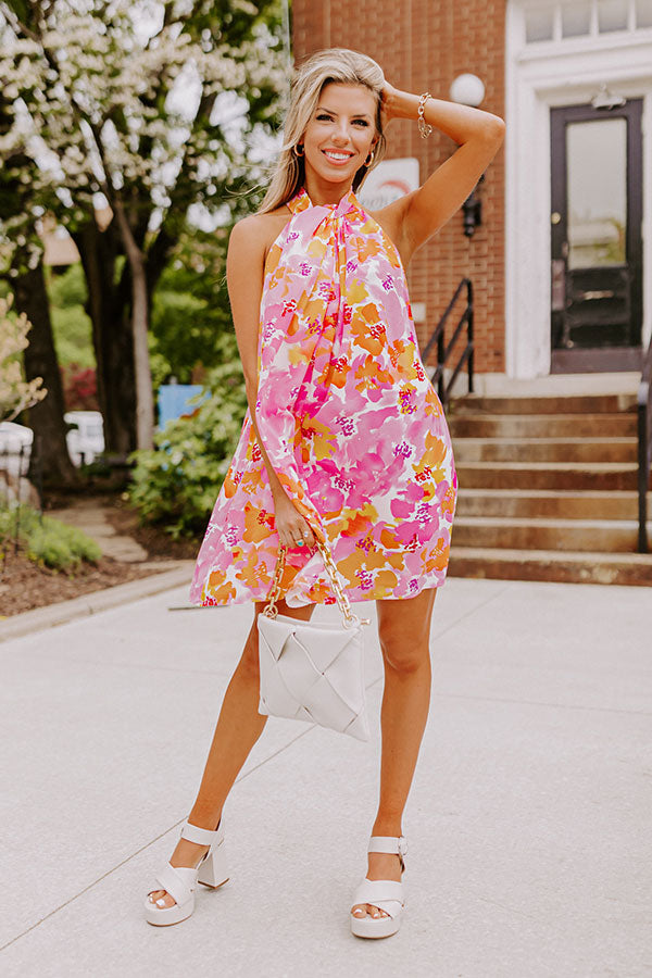 Fresh Roses Shift Dress Image - 2