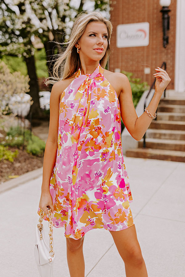Fresh Roses Shift Dress Image - 3