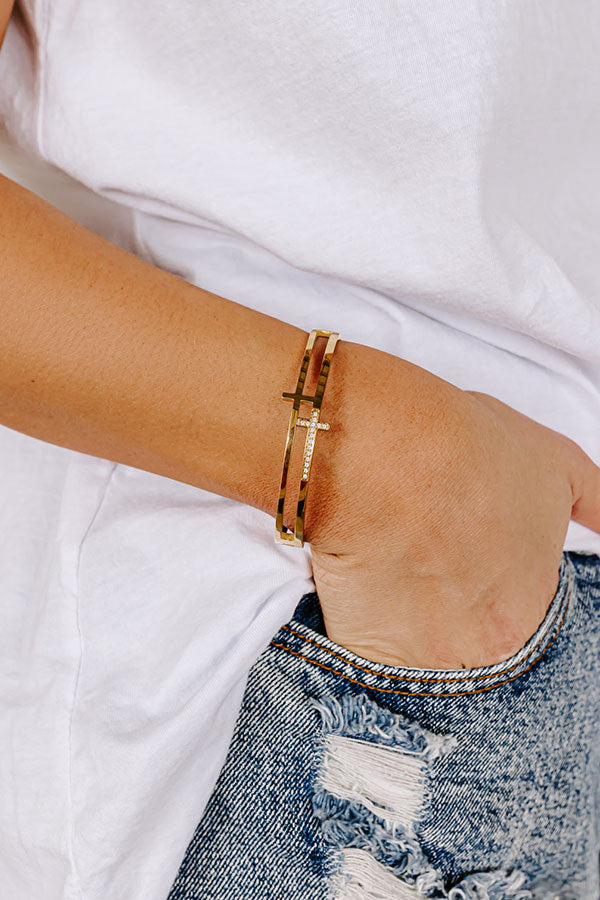 Bracha Always Faithful Bangle Bracelet Image - 1