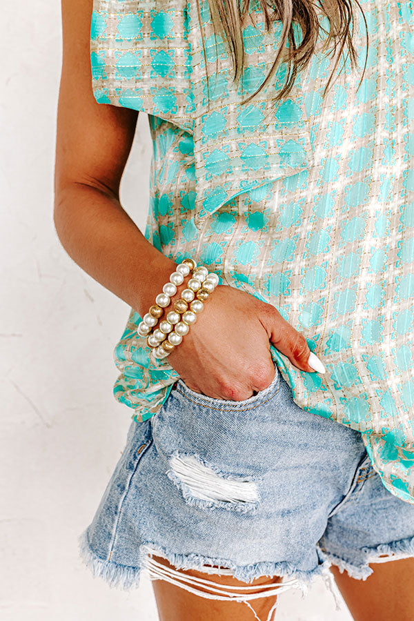 Sip Of Champagne Bracelet Set Image - 1