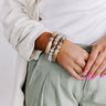 Friendly Shores Bracelet Set In Light Grey Image - 1
