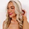 Shore About It Embellished Headband In Stone Image - 1